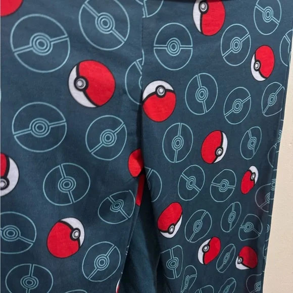 Boys Pokemon Blue Short Sleeve Pajama Set - Picture 3 of 3